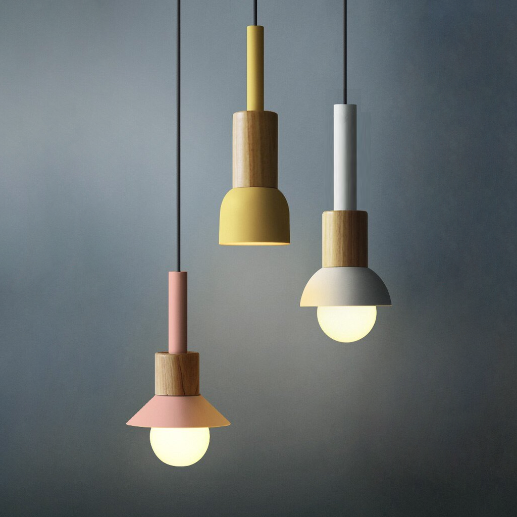 Liora Metal and Wood Pendant Lights | Knesse