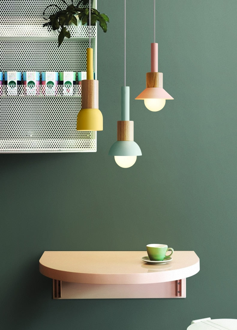 Liora Metal and Wood Pendant Lights | Knesse