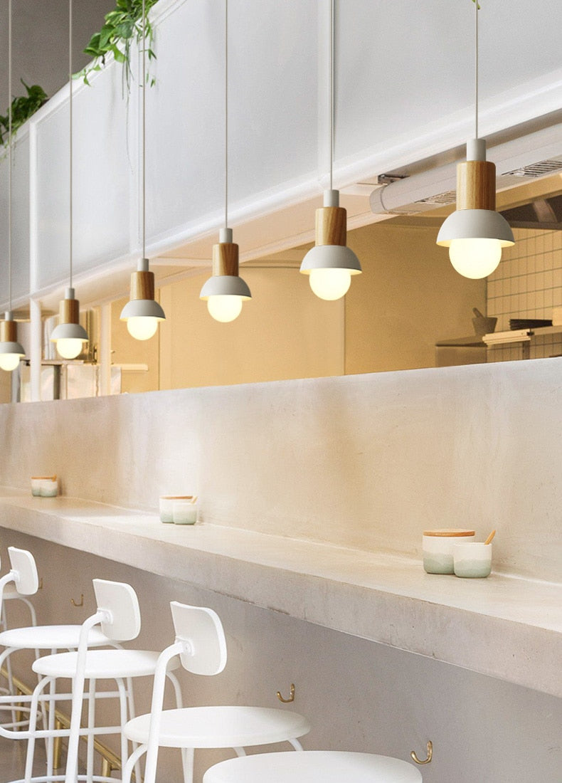 Liora Metal and Wood Pendant Lights | Knesse