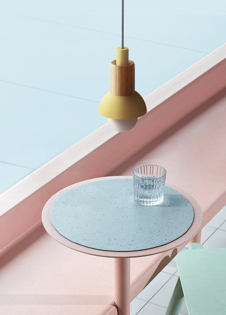 Liora Metal and Wood Pendant Lights | Knesse