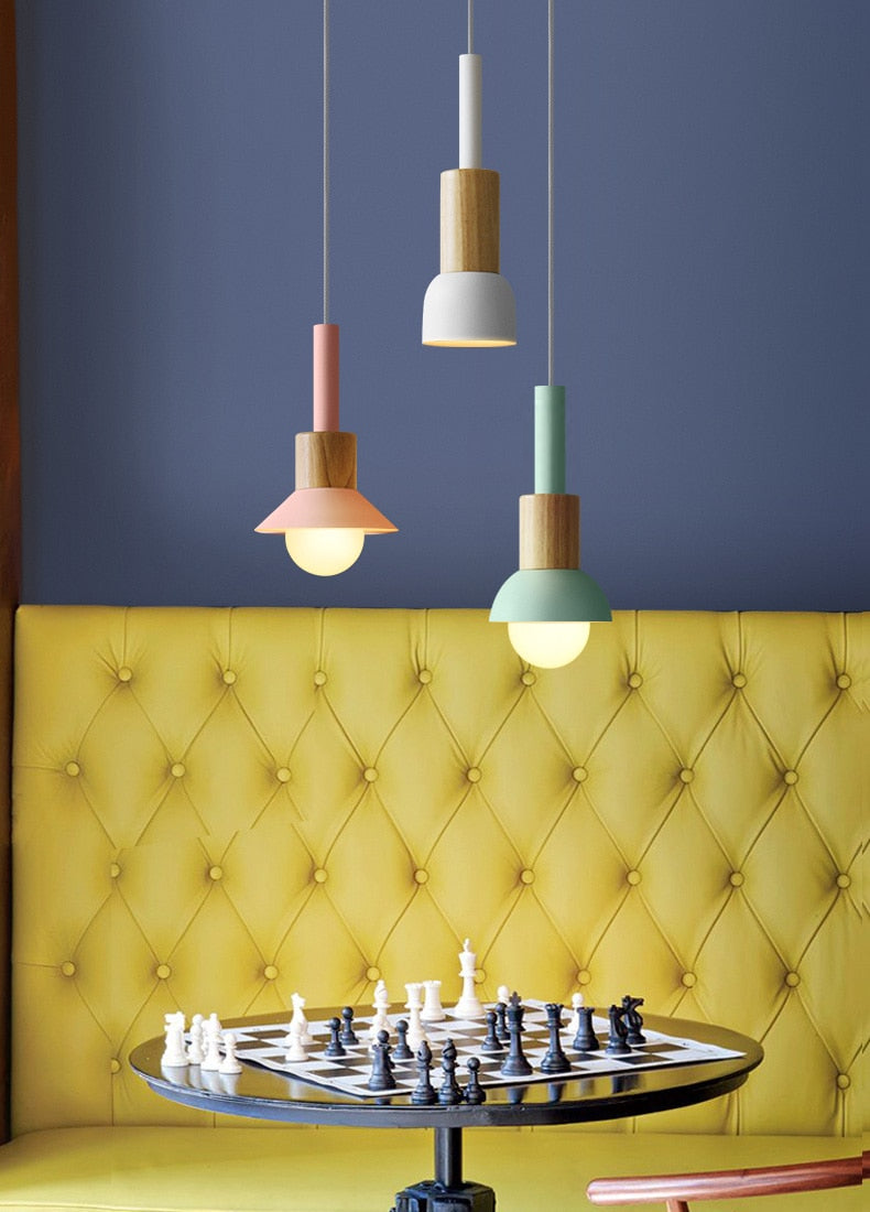 Liora Metal and Wood Pendant Lights | Knesse