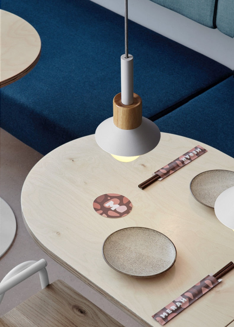 Liora Metal and Wood Pendant Lights | Knesse