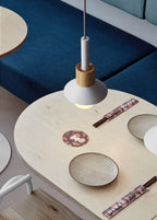 Liora Metal and Wood Pendant Lights | Knesse