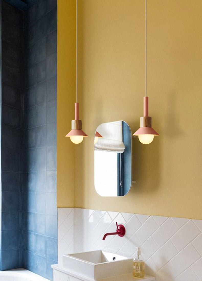 Liora Metal and Wood Pendant Lights | Knesse