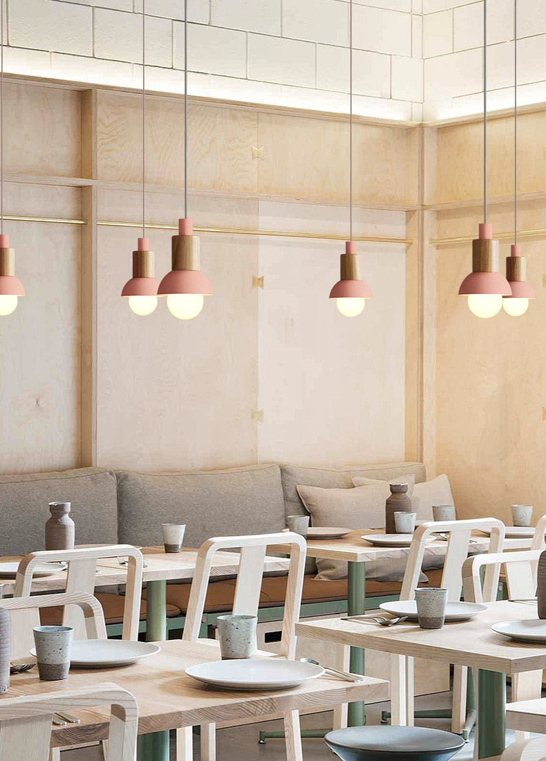 Liora Metal and Wood Pendant Lights | Knesse