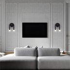Arched Two-Light Metal Wall Sconce | Knesse