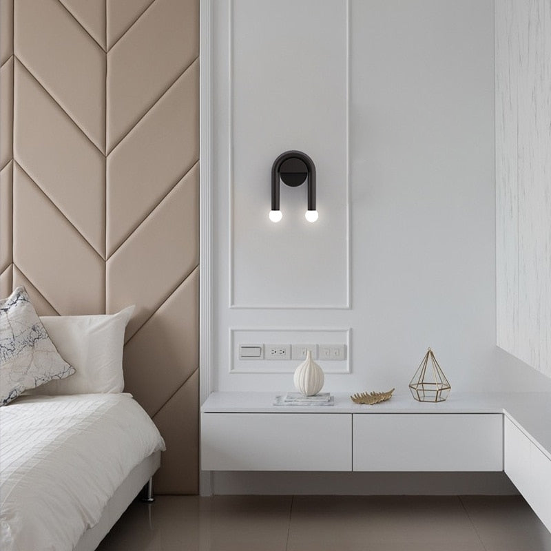 Arched Two-Light Metal Wall Sconce | Knesse