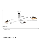 Marcen Rotating Arm Ceiling Light | Knesse