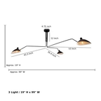 Marcen Rotating Arm Ceiling Light | Knesse