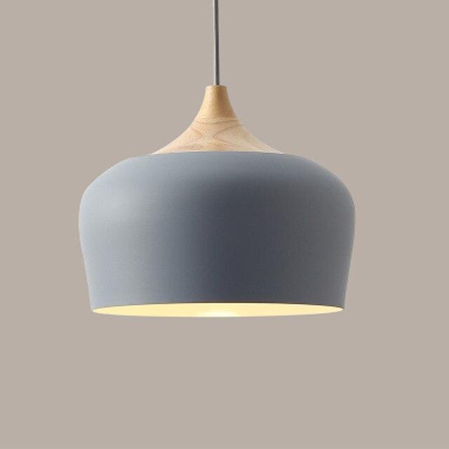 Aurelle Soft Pastel Collection Pendant Lamps in Metal and Wood | Knesse