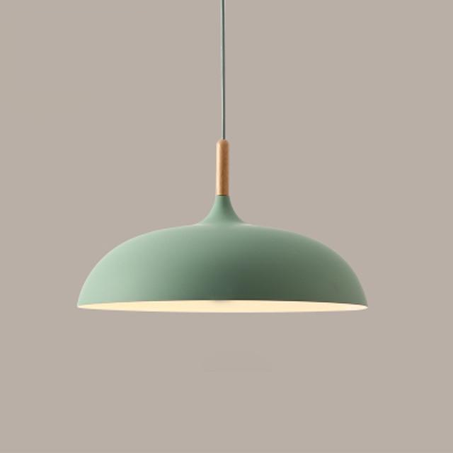 Aurelle Soft Pastel Collection Pendant Lamps in Metal and Wood | Knesse