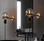 Harrow Vintage Industrial Plug-In Wall Sconce | Knesse