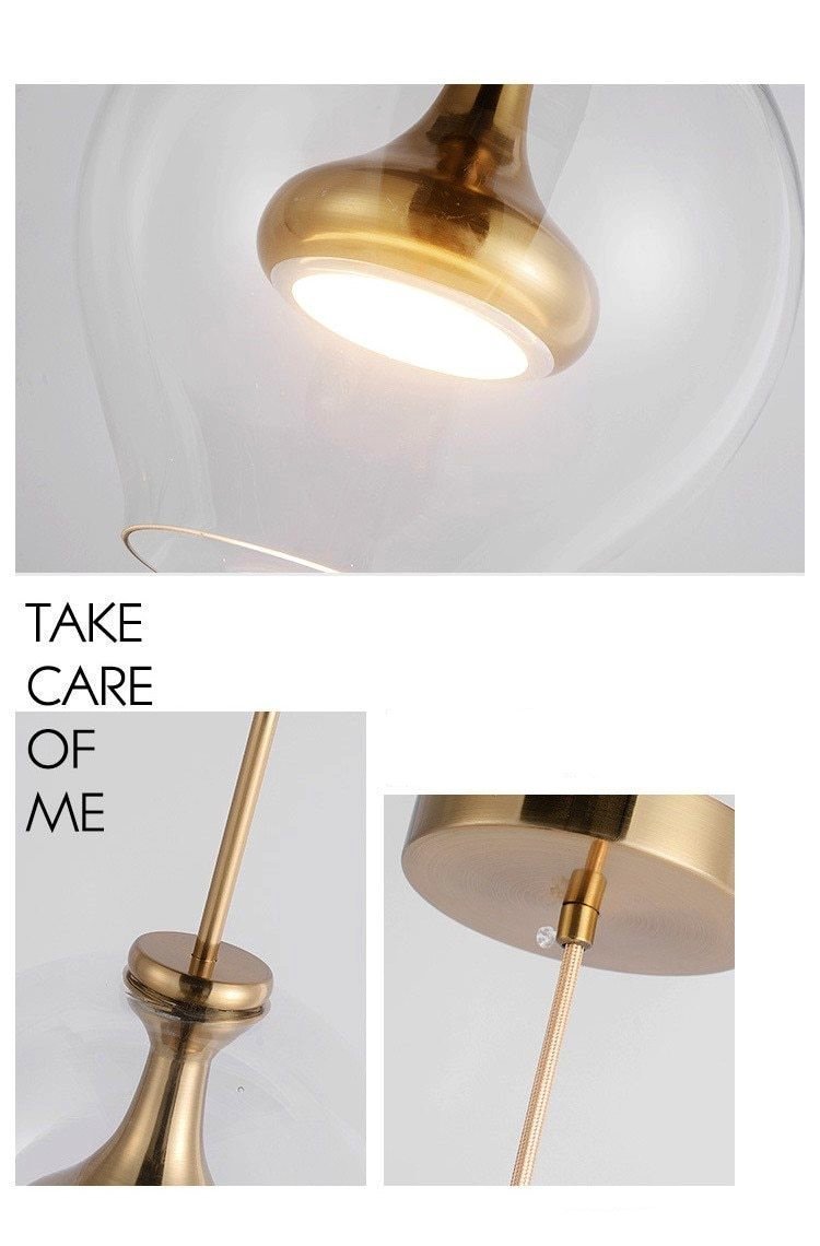 Glass Tulip Pendant Light by Lunara | Knesse