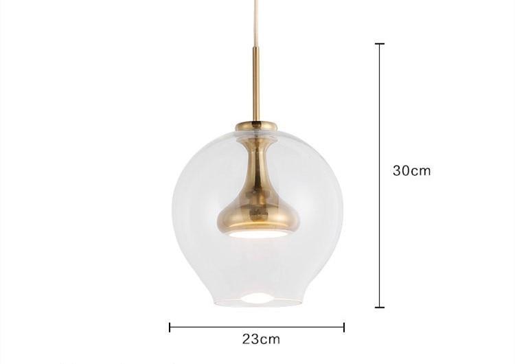 Glass Tulip Pendant Light by Lunara | Knesse