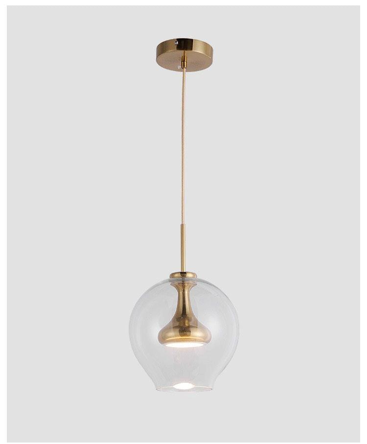 Glass Tulip Pendant Light by Lunara | Knesse