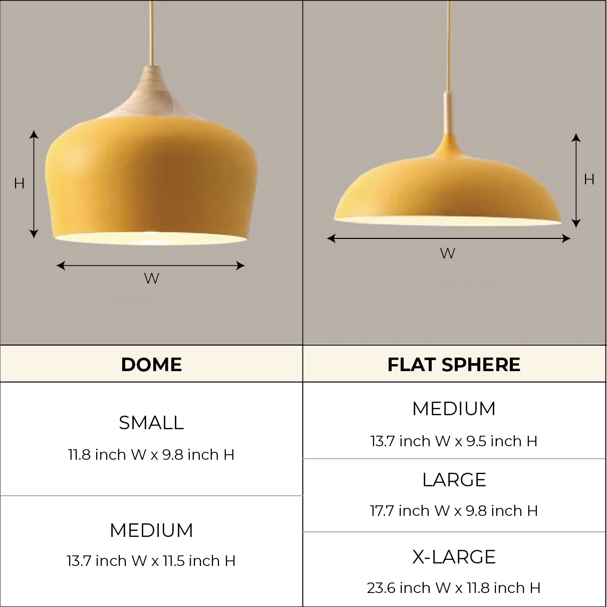 Aurelle Soft Pastel Collection Pendant Lamps in Metal and Wood | Knesse
