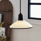 Aurelle Lume Cream Glass Chandelier With Parisian Glow | Snurv